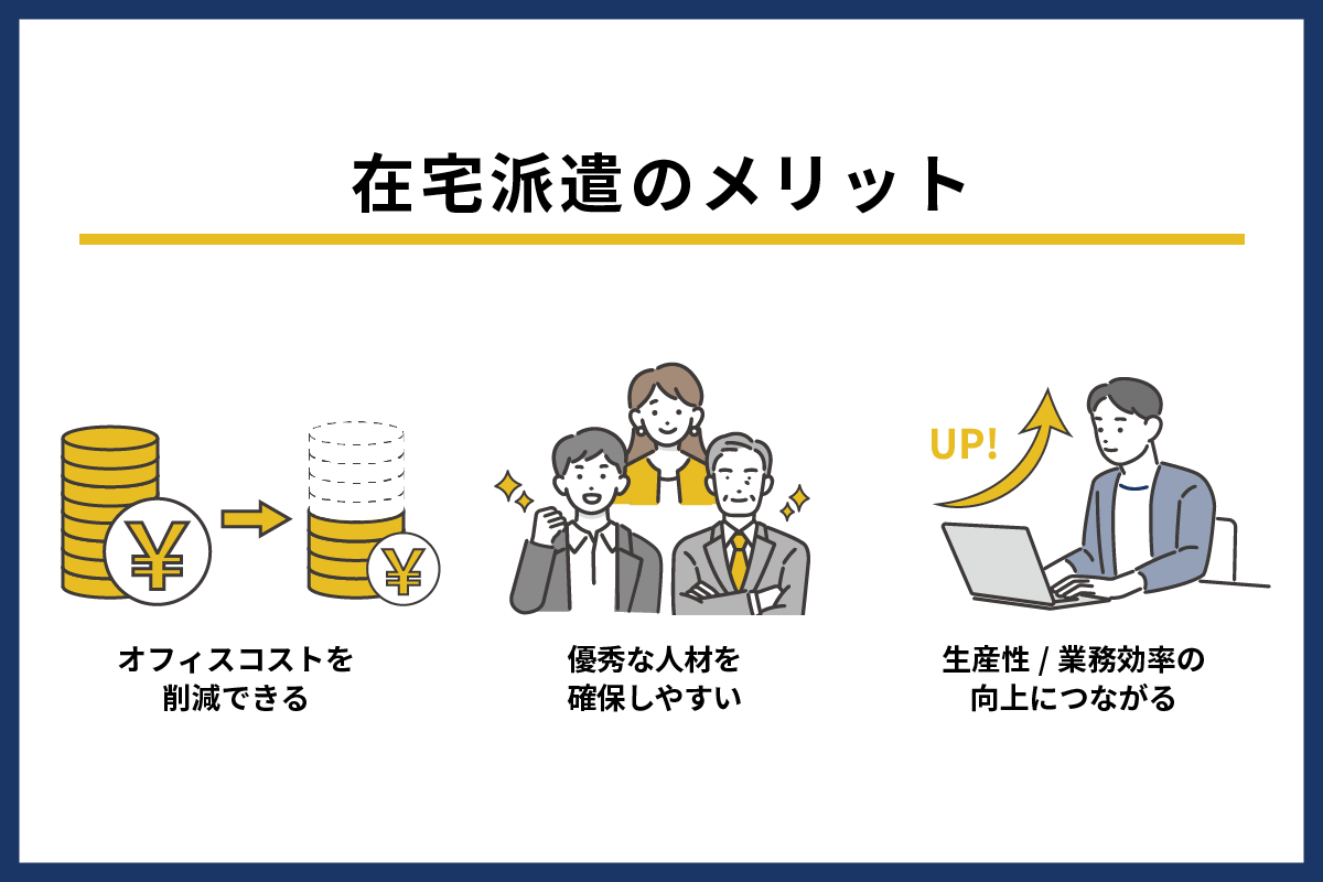 在宅派遣とは？種類と特徴、導入のポイントを企業向けに解説